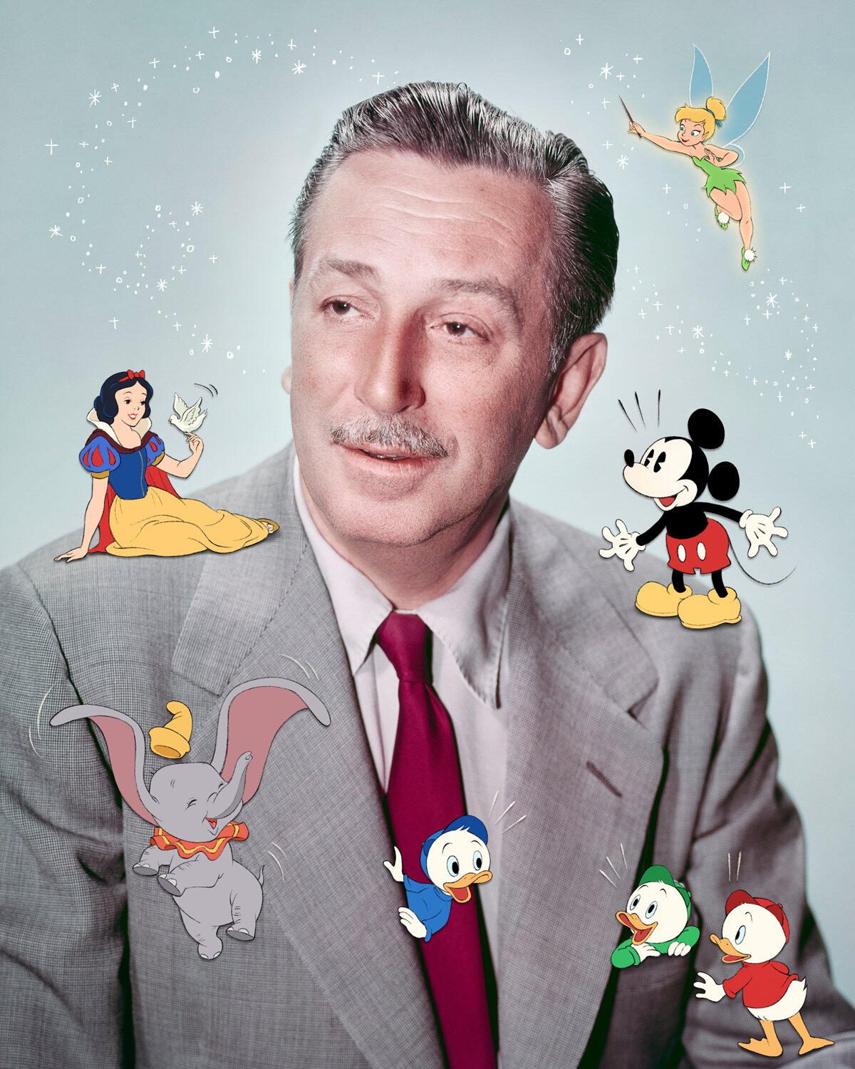 walt disney portrait