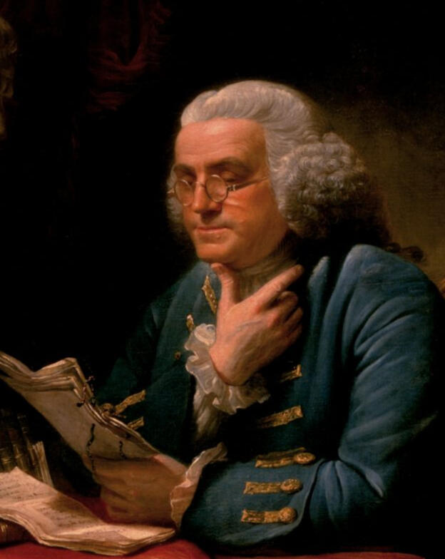 Benjamin Franklin portrait